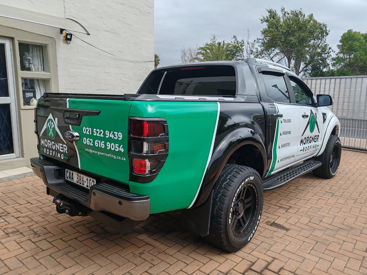 Vehicle branding example